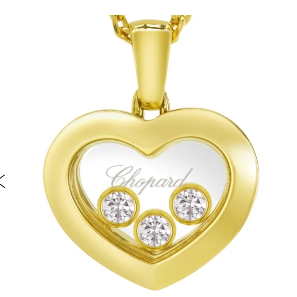 Chopard Happy Diamonds Icons - Yellow Gold- Diamonds- Chopard Gorgeous Necklace! View 2